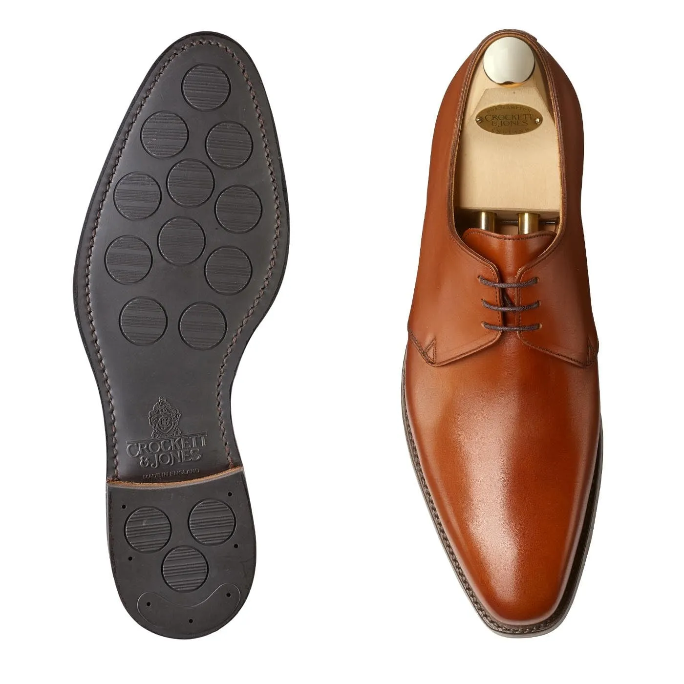 Crockett & Jones Highbury Chestnut Burnished Calf