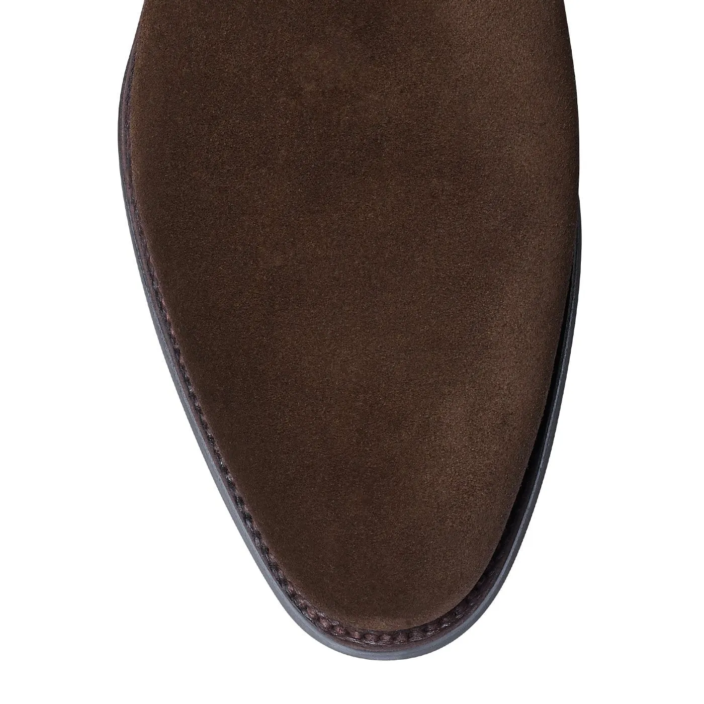 Crockett & Jones Kensington Dark Brown Calf Suede