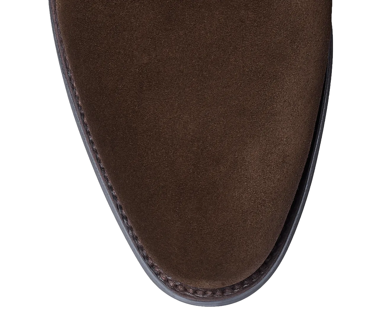 Crockett & Jones Kensington Dark Brown Calf Suede