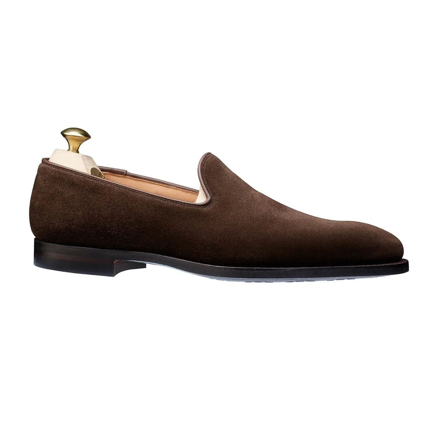 Crockett & Jones Kensington Dark Brown Calf Suede