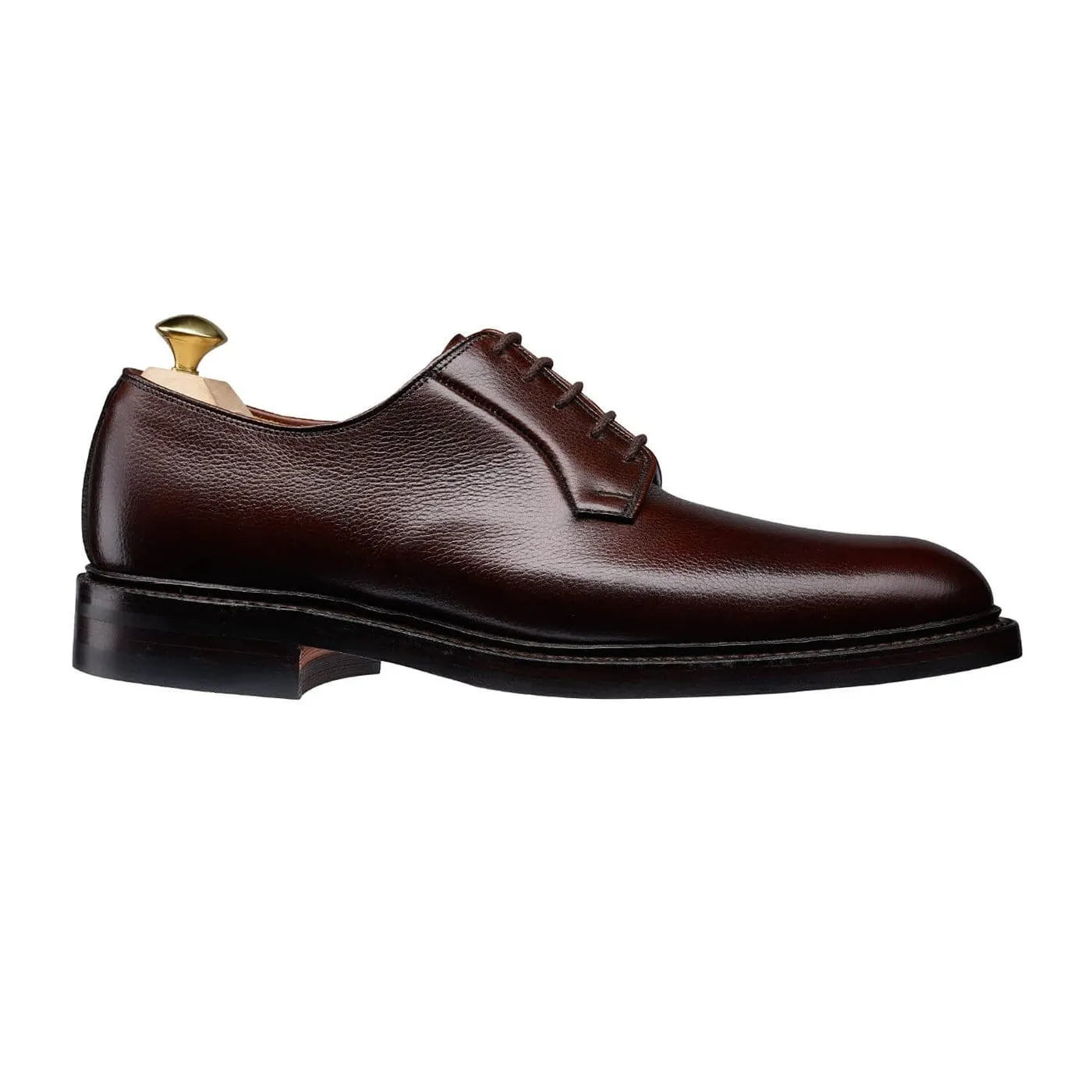 Crockett & Jones Lamont 2 Dark Brown Pebble Grain