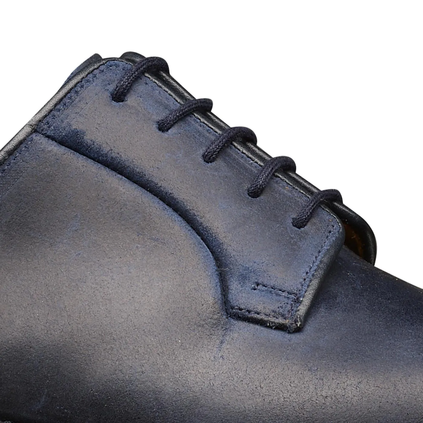 Crockett & Jones Lanark 3 Navy Rough-Out Suede