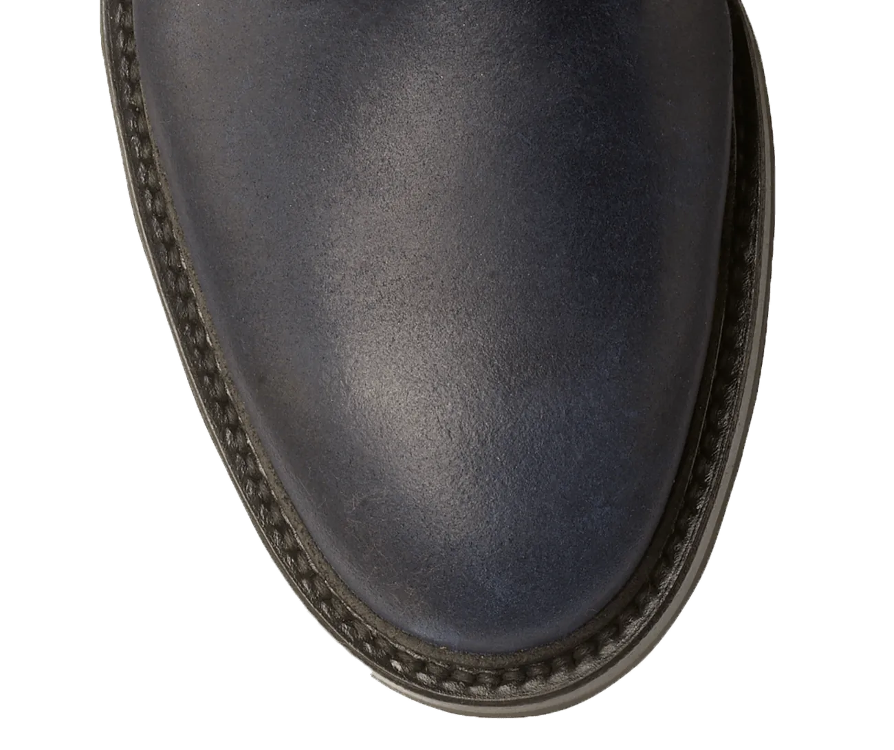 Crockett & Jones Lanark 3 Navy Rough-Out Suede