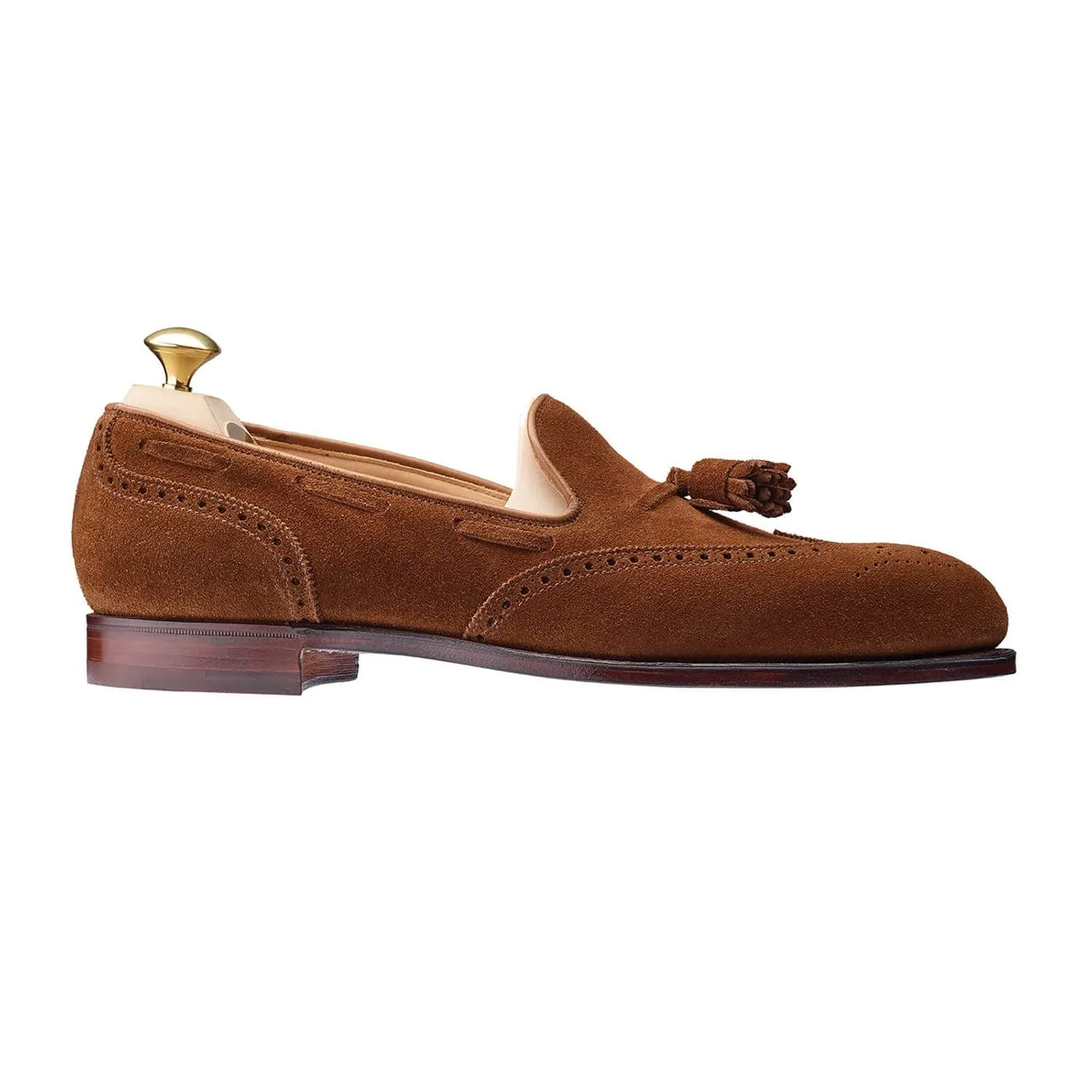 Crockett & Jones Lichfield Tobacco Calf Suede