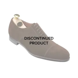Crockett & Jones Lonsdale Dark Brown Calf Suede