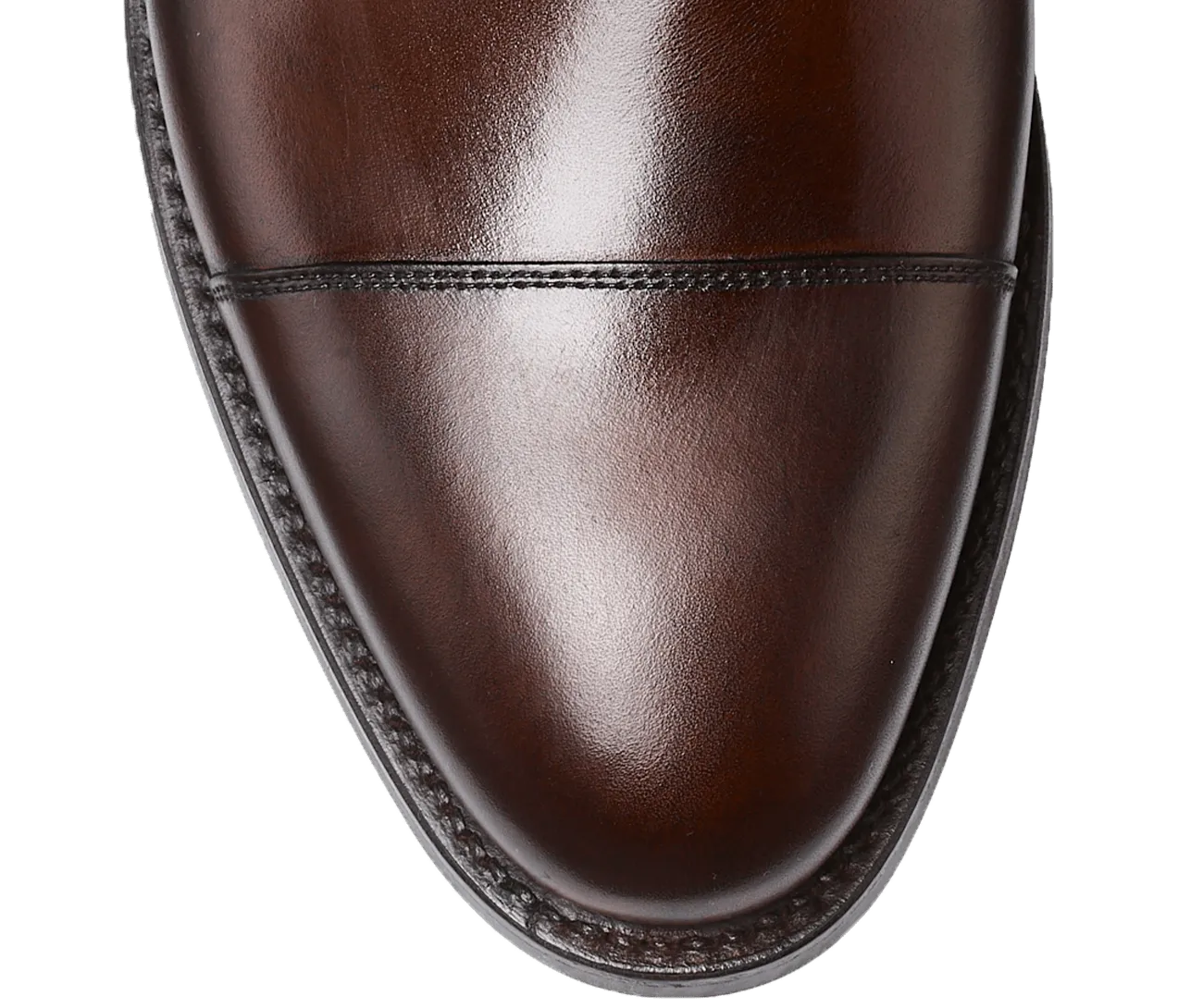 Crockett & Jones Lowndes 4 Dark Brown Burnished Calf