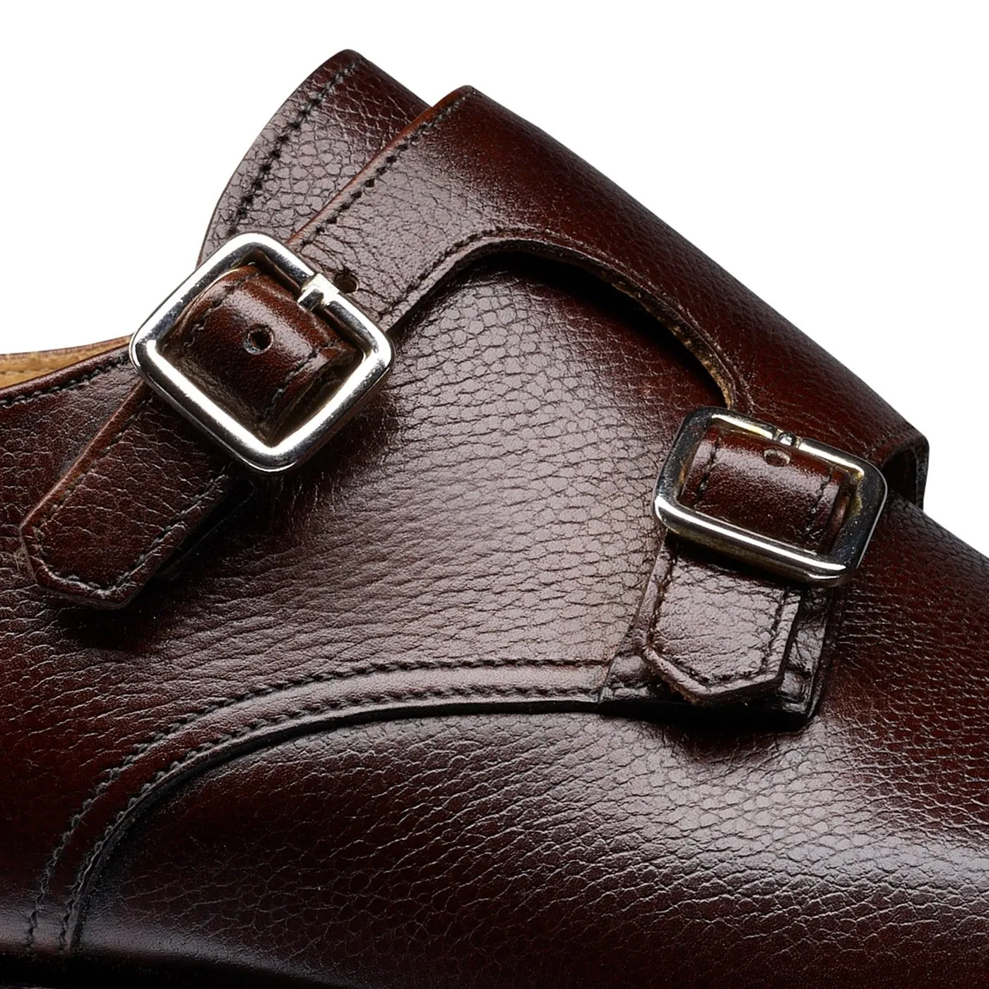 Crockett & Jones Lowndes Dark Brown Pebble Grain