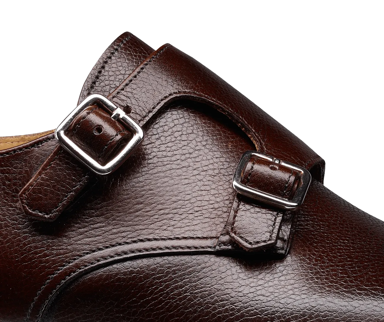 Crockett & Jones Lowndes Dark Brown Pebble Grain