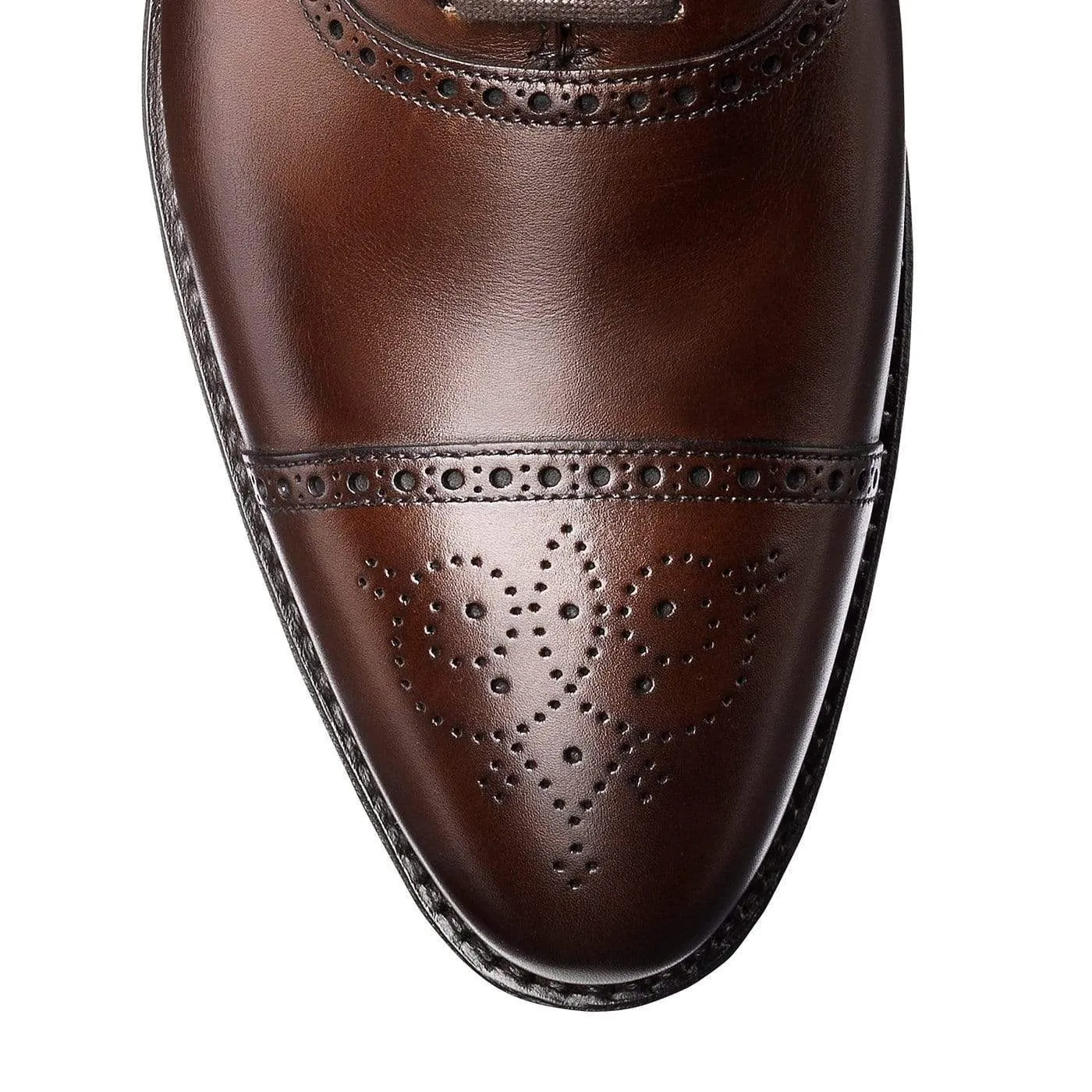 Crockett & Jones Malton Dark Brown Burnished Calf