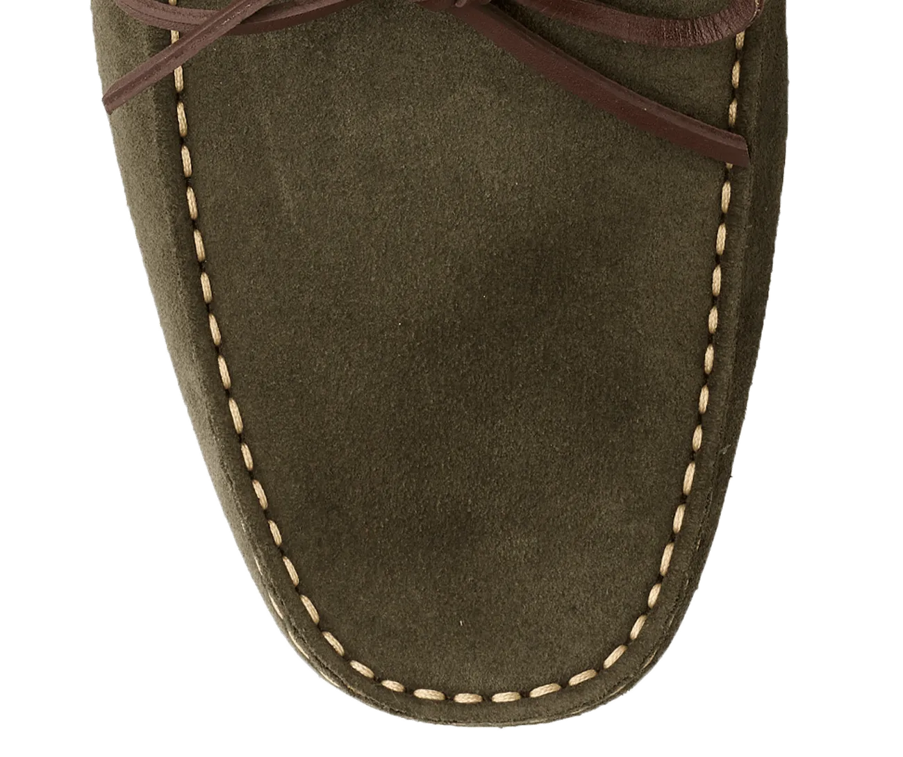 Crockett & Jones Napoli Earth Green Suede