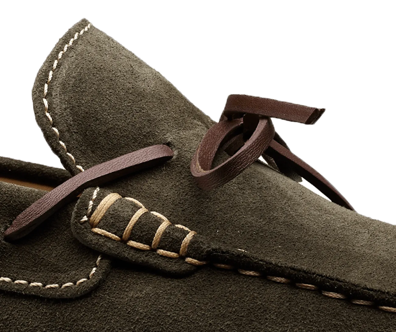 Crockett & Jones Napoli Earth Green Suede