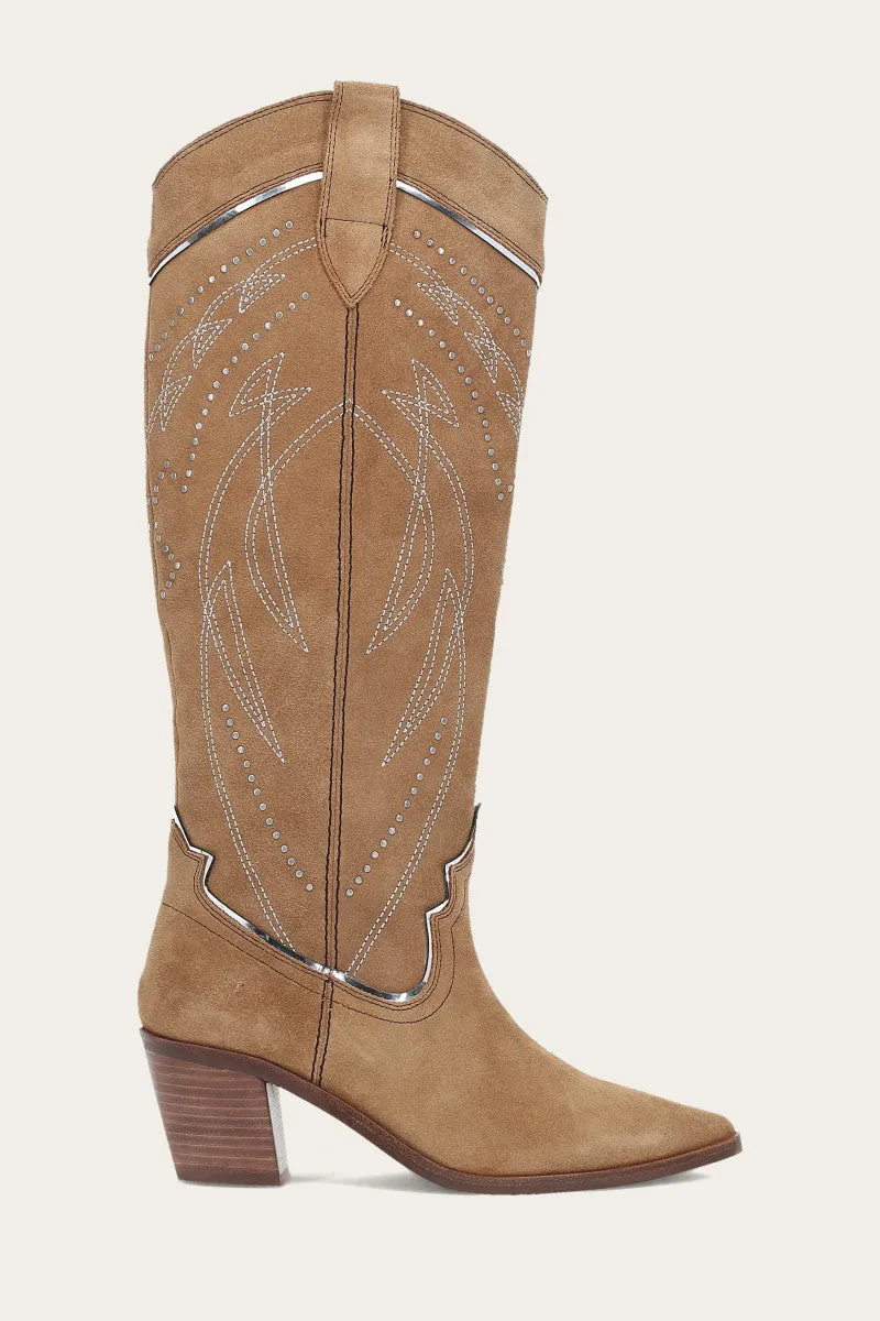 FRYE Sara Western Tall Stud