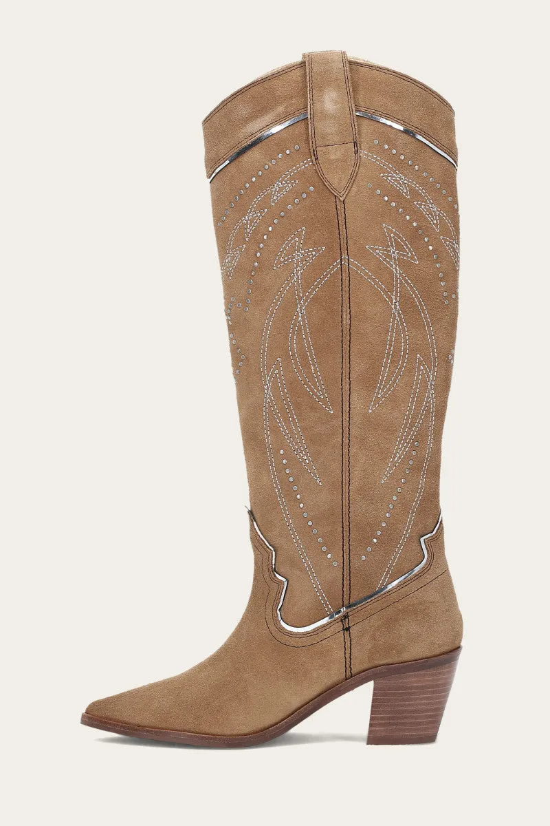 FRYE Sara Western Tall Stud