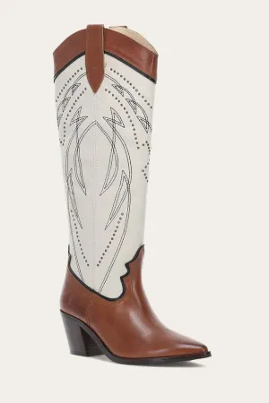 FRYE Sara Western Tall Stud