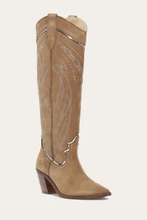 FRYE Sara Western Tall Stud