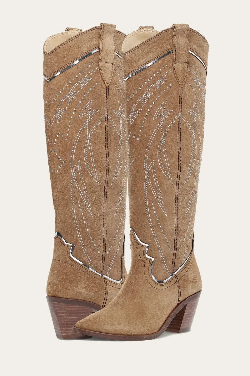 FRYE Sara Western Tall Stud