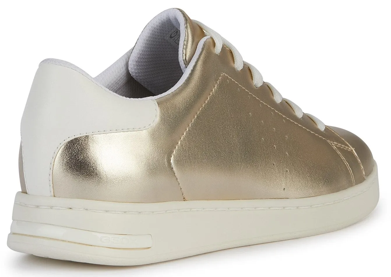 Geox D Jaysen B Womens Leather Lace Up Trainer
