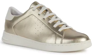 Geox D Jaysen B Womens Leather Lace Up Trainer