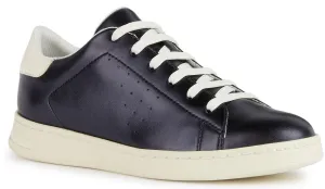Geox D Jaysen B Womens Leather Lace Up Trainer