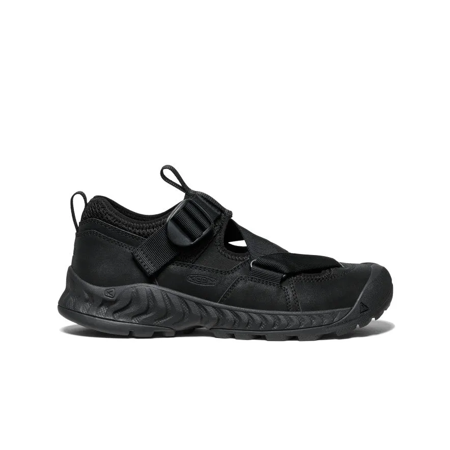 Keen All Gender Hoodzerra Sandal  |  Black/Black