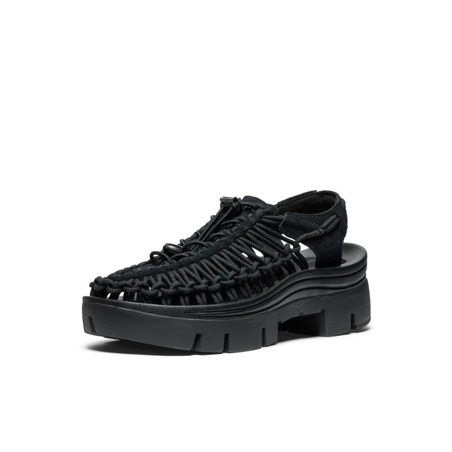 Keen All Gender UNEEK PLT Sneaker  |  Black/Black