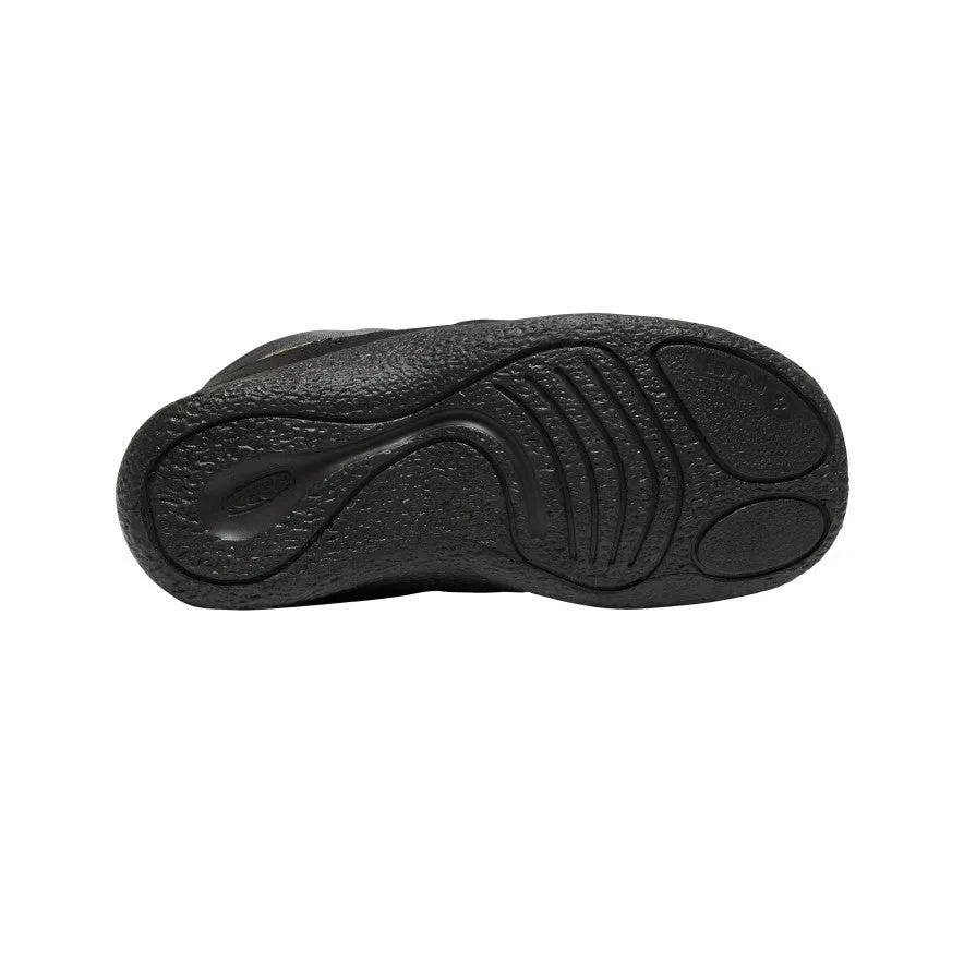 Keen Big Kids' Howser II Waterproof Chukka  |  Black/Black