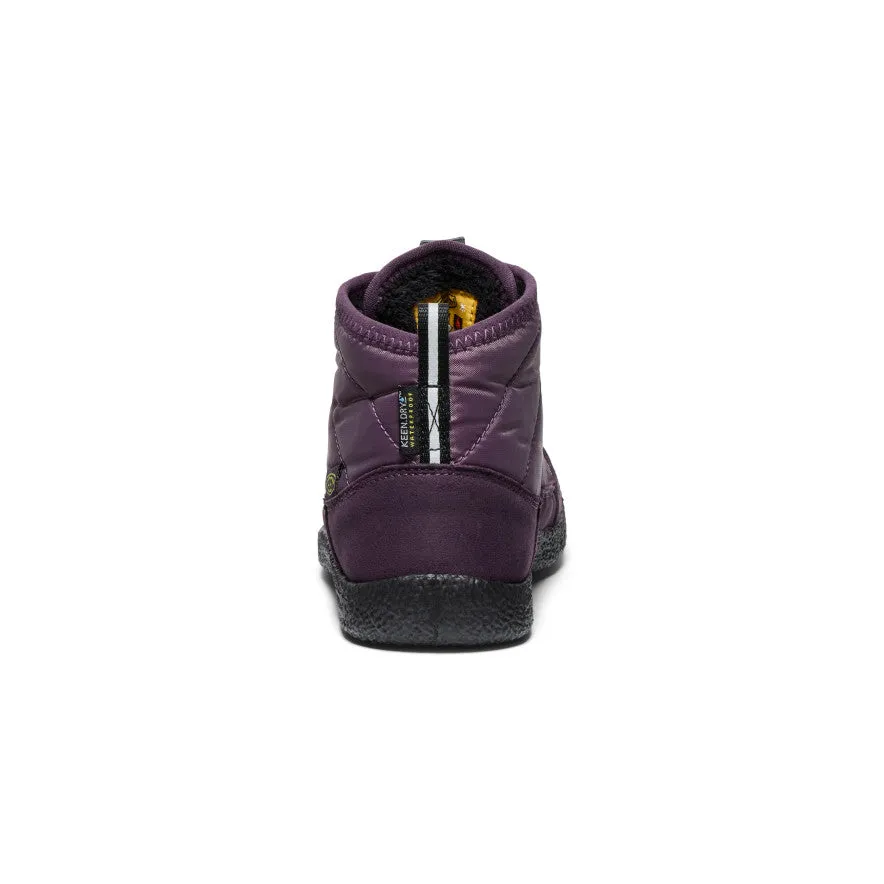 Keen Big Kids' Howser II Waterproof Chukka  |  Plum Perfect/Daiquiri Green