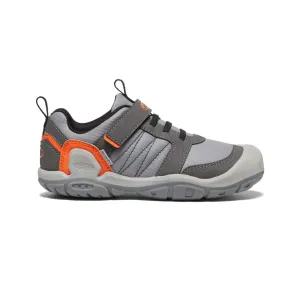 Keen Big Kids' Knotch Peak Sneaker  |  Magnet/Safety Orange