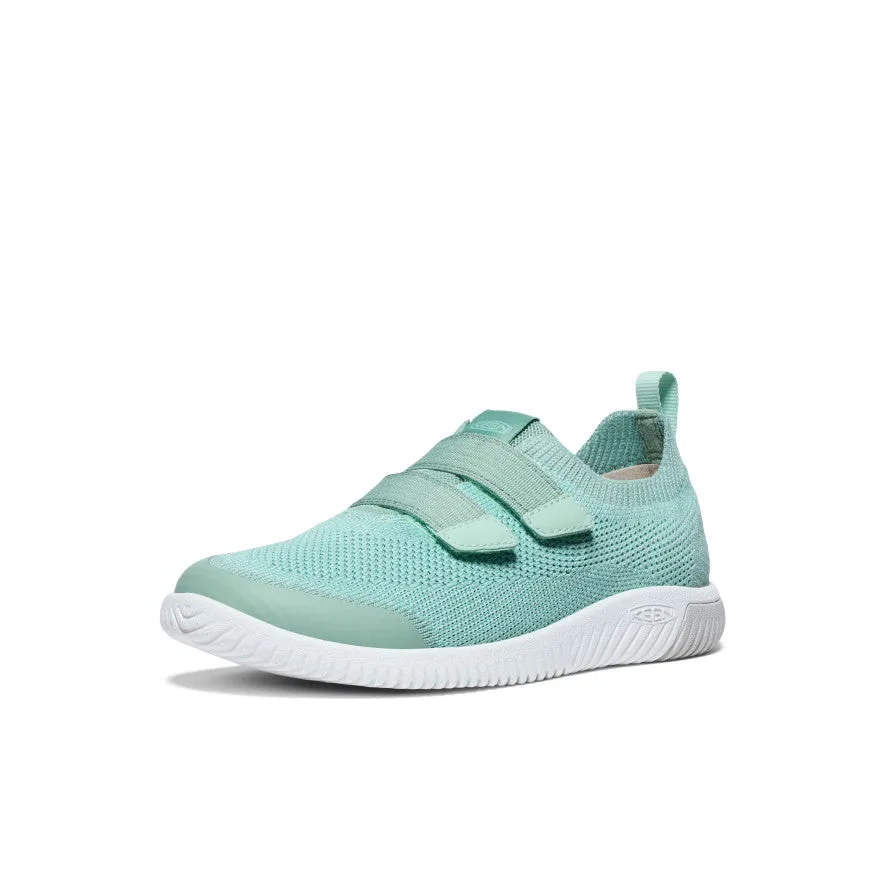 Keen Big Kids' KNX Knit Double Strap  |  Granite Green/Lichen