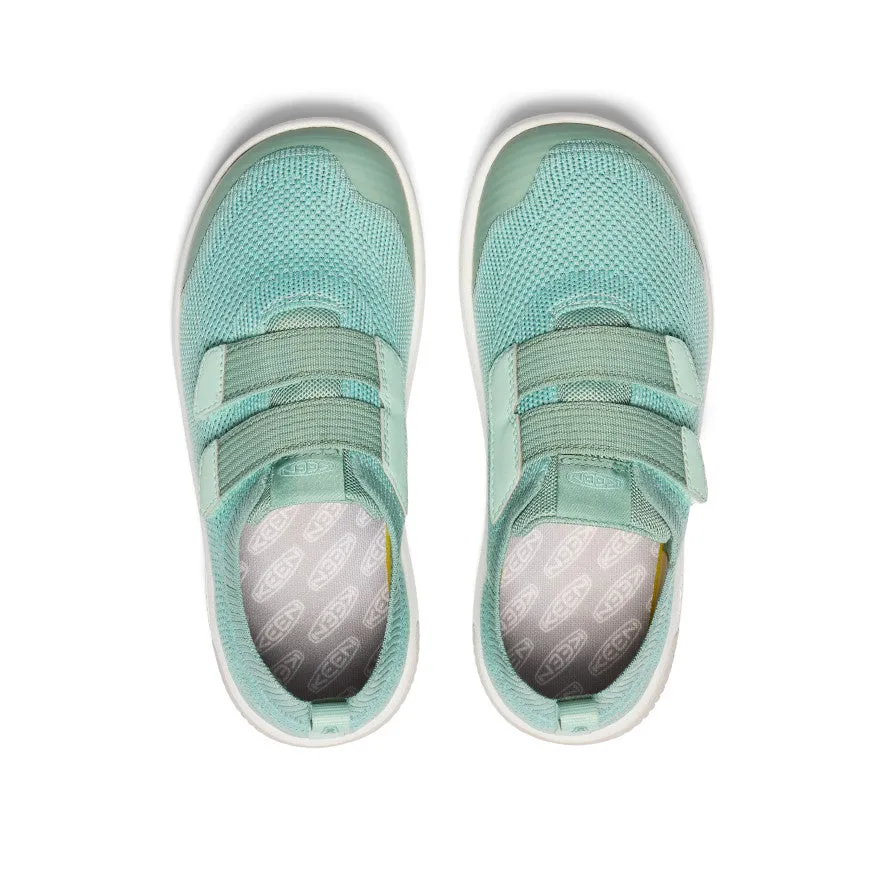Keen Big Kids' KNX Knit Double Strap  |  Granite Green/Lichen
