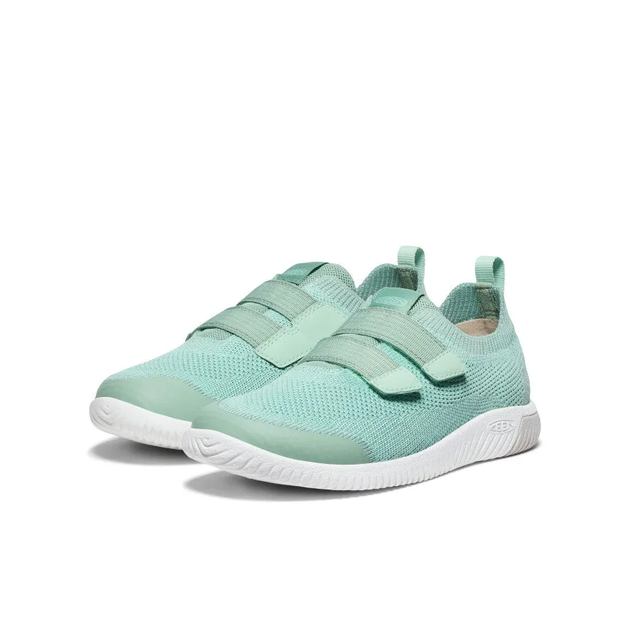 Keen Big Kids' KNX Knit Double Strap  |  Granite Green/Lichen
