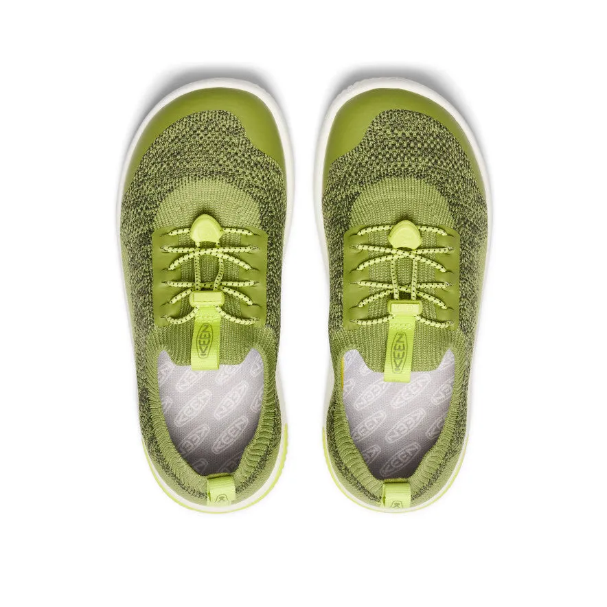 Keen Big Kids' KNX Knit Sneaker  |  Iguana/Evening Primrose