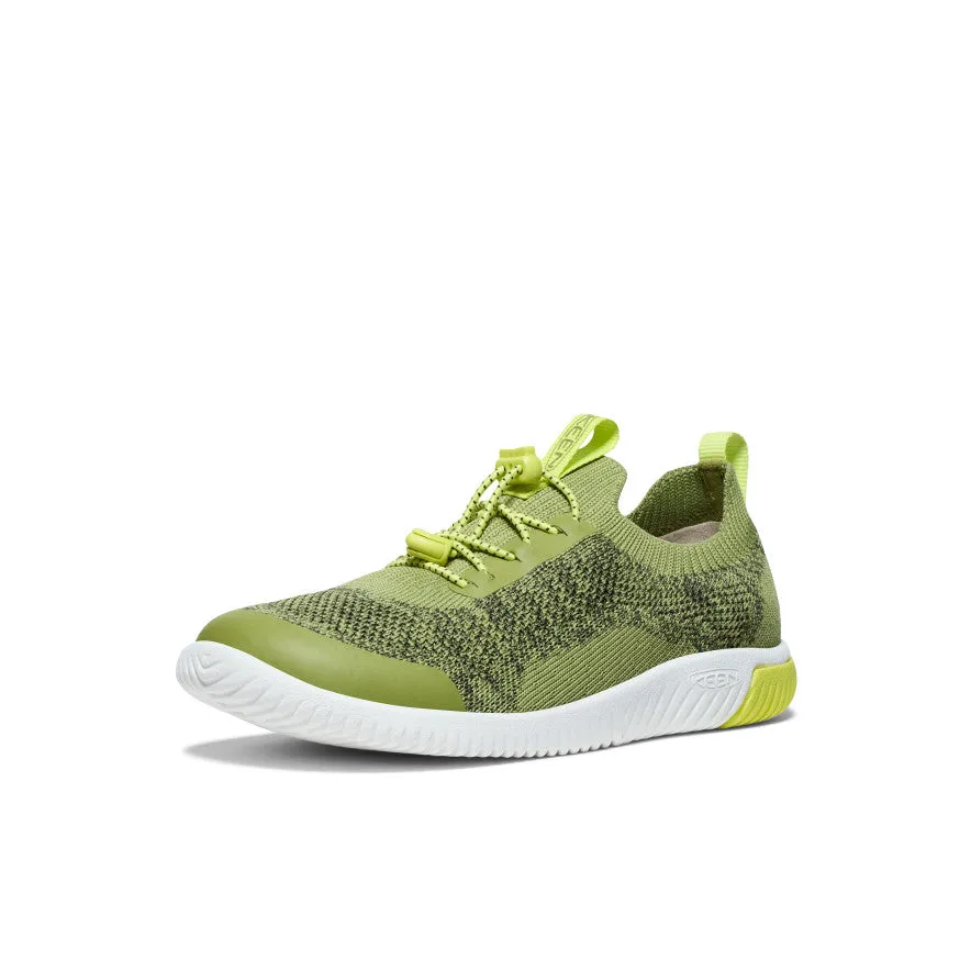 Keen Big Kids' KNX Knit Sneaker  |  Iguana/Evening Primrose