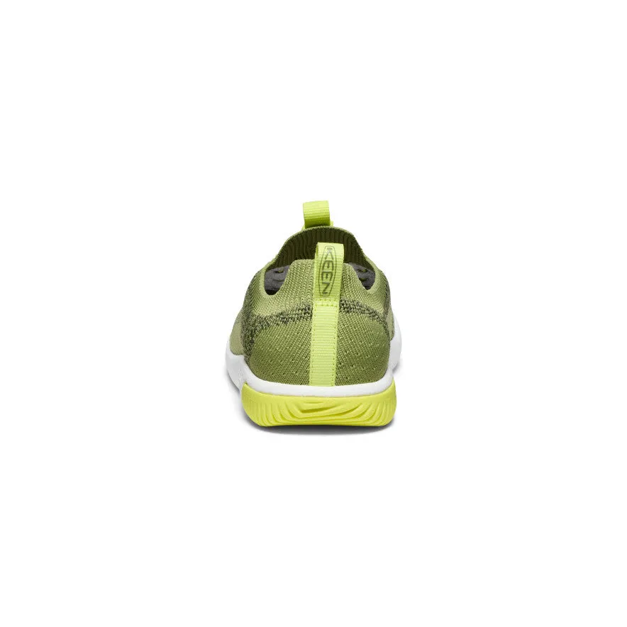 Keen Big Kids' KNX Knit Sneaker  |  Iguana/Evening Primrose