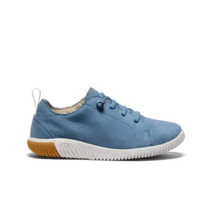 Keen Big Kids' KNX Leather Sneaker  |  Coronet Blue/Vapor