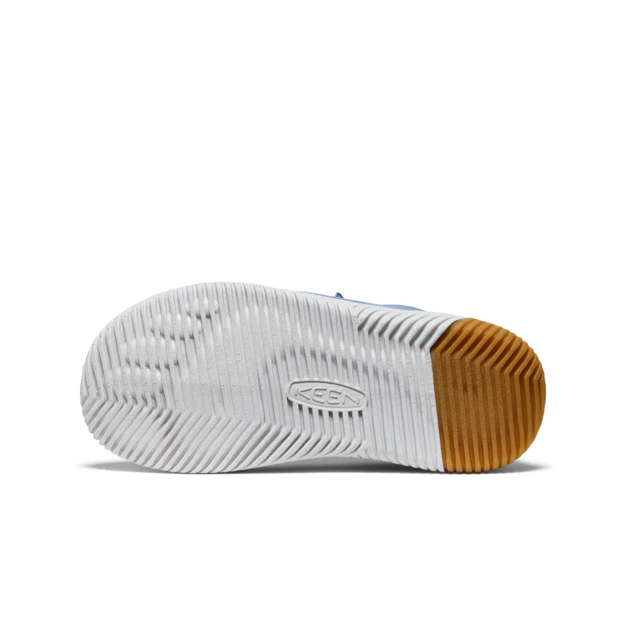 Keen Big Kids' KNX Leather Sneaker  |  Coronet Blue/Vapor