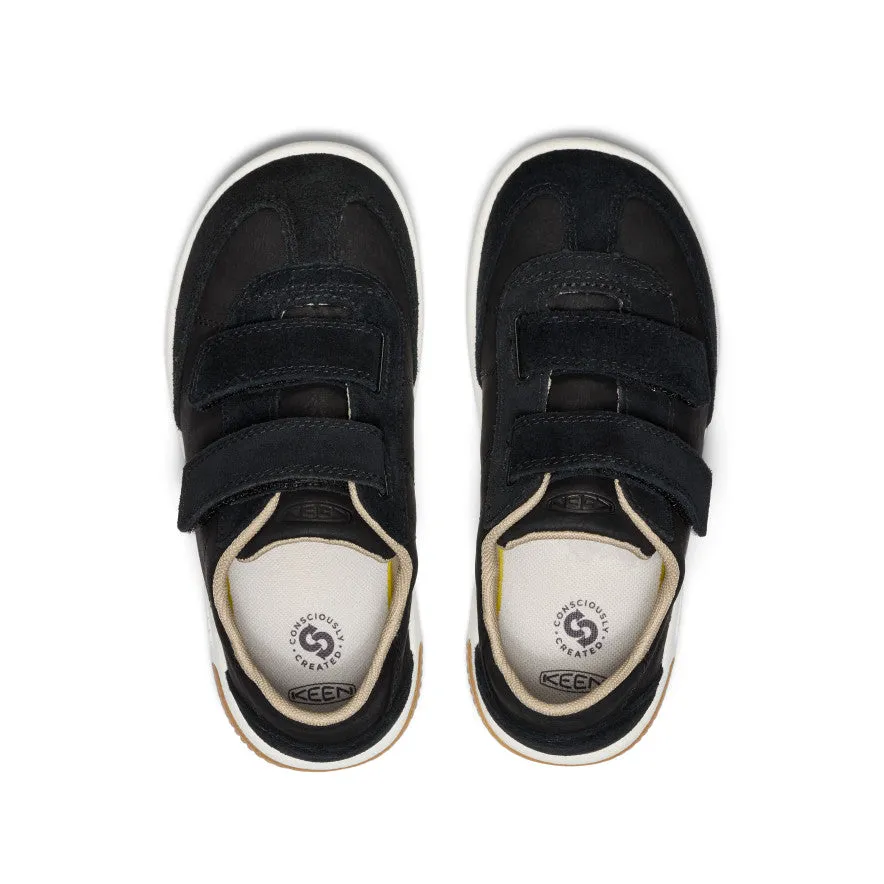 Keen Big Kids' KNX T-Toe Sneaker  |  Black/Star White