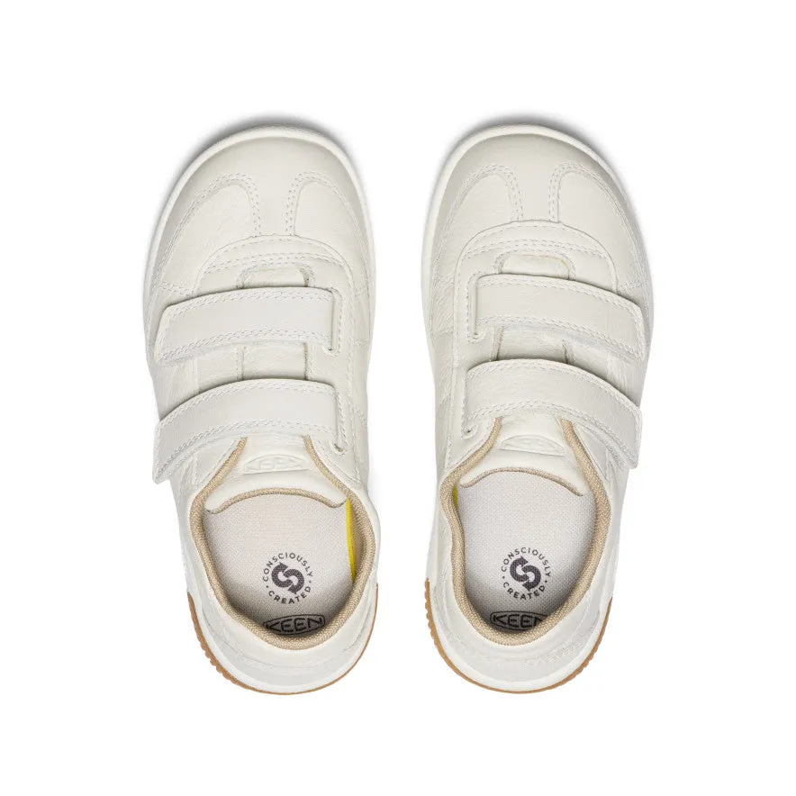 Keen Big Kids' KNX T-Toe Sneaker  |  Star White/Star White