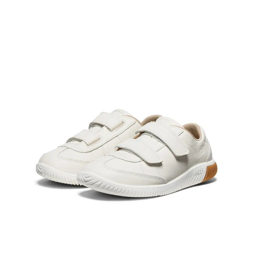 Keen Big Kids' KNX T-Toe Sneaker  |  Star White/Star White