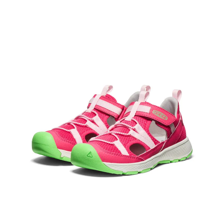 Keen Big Kids' Motozoa Sandal  |  Raspberry/Giggle Pink