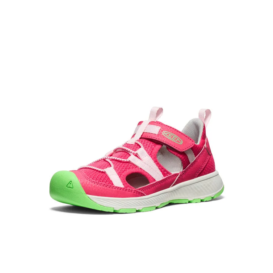 Keen Big Kids' Motozoa Sandal  |  Raspberry/Giggle Pink