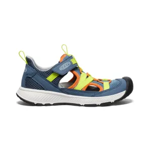 Keen Big Kids' Motozoa Sandal  |  Vintage Indigo/Scarlet Ibis