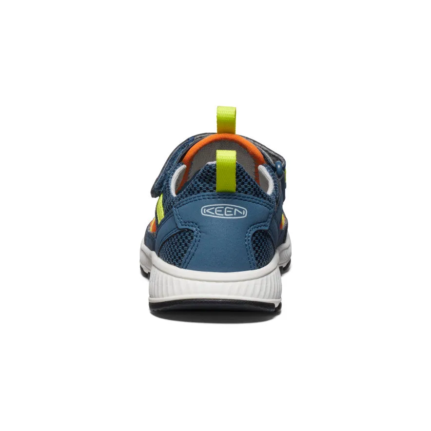 Keen Big Kids' Motozoa Sandal  |  Vintage Indigo/Scarlet Ibis