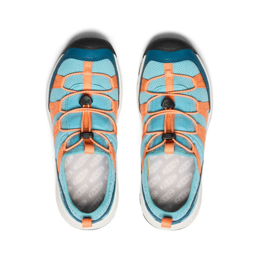 Keen Big Kids' Motozoa Sneaker  |  Legion Blue/Tangerine