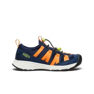 Keen Big Kids' Motozoa Sneaker  |  Naval Academy/Bright Marigold