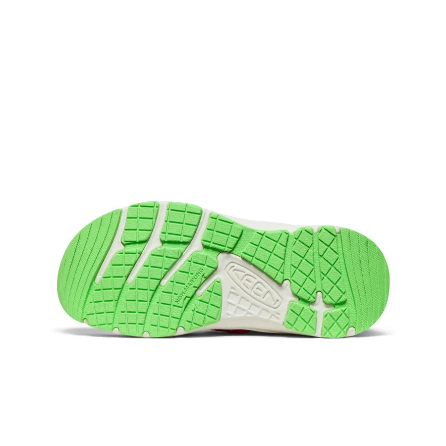 Keen Big Kids' Motozoa Sneaker  |  Raspberry/Summer Green