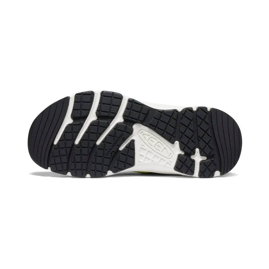 Keen Big Kids' Motozoa Sneaker  |  Sea Moss/Scarlet Ibis