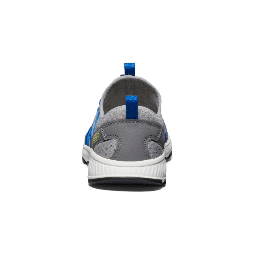 Keen Big Kids' Motozoa Sneaker  |  Steel Grey/Evening Primrose