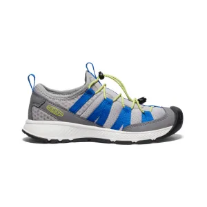 Keen Big Kids' Motozoa Sneaker  |  Steel Grey/Evening Primrose