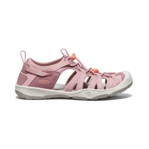 Keen Big Kids' Moxie Sandal  |  Nostalgia Rose/Papaya Punch